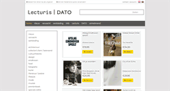 Desktop Screenshot of lecturis.nl
